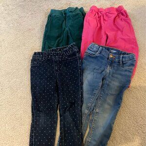 4 pairs of Toddler Jeans size 3T